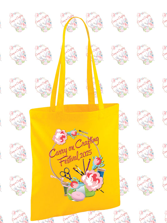 Carry on Crafting Festival 2025 Tote Bag