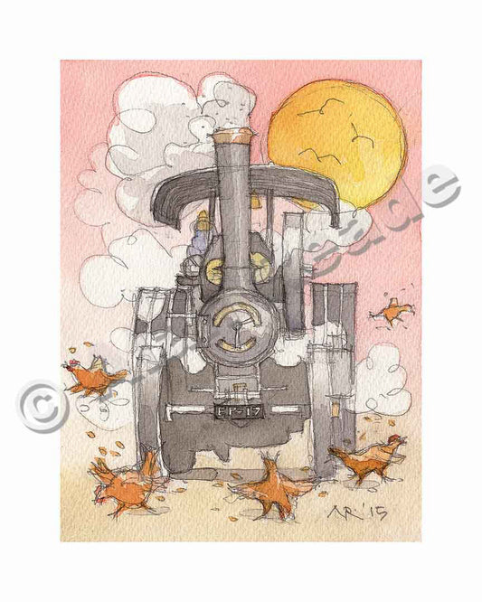 Fowler Steam Tractor