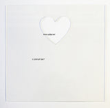 Replacement front for IKEA Ribba Frames - Money Box - Heart Shaped Slot