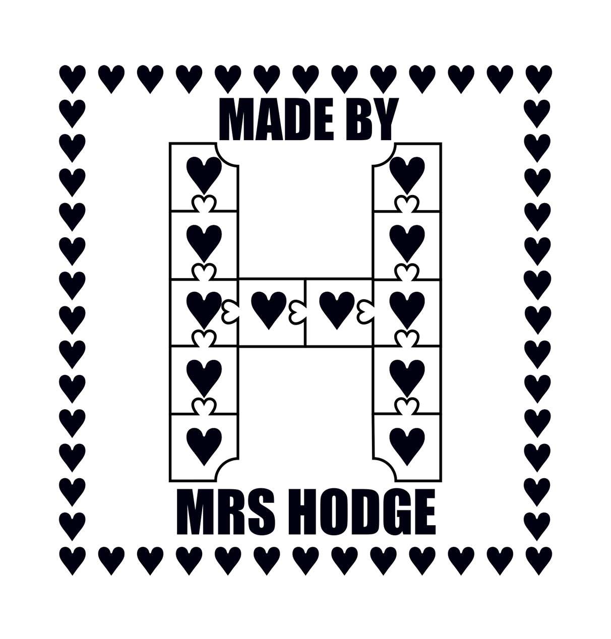 Made by Mrs Hodge