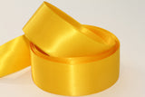 10mm Double Sided Satin Personalised Ribbon - Whites, Creams, Yellows, Golds, Greens and Browns