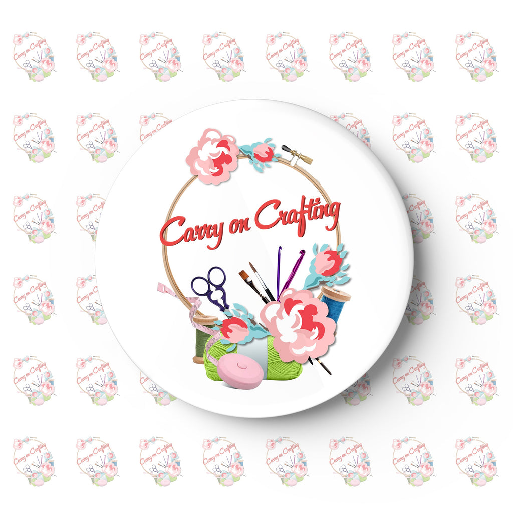 Carry on Crafting Badge