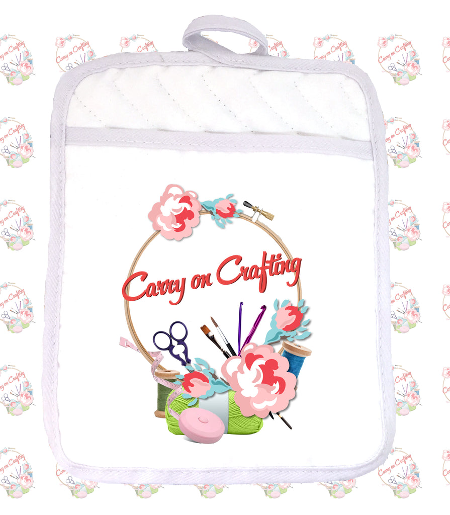 Carry on Crafting Pot Holder