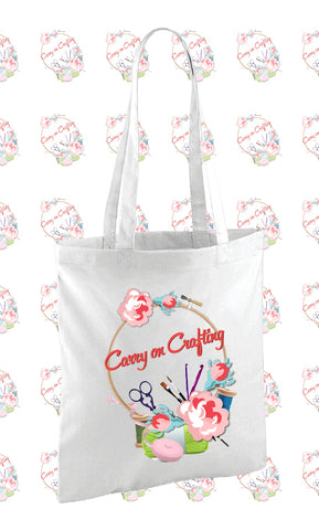 Carry on Crafting Tote Bag