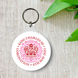 King Charles III Coronation Keyring