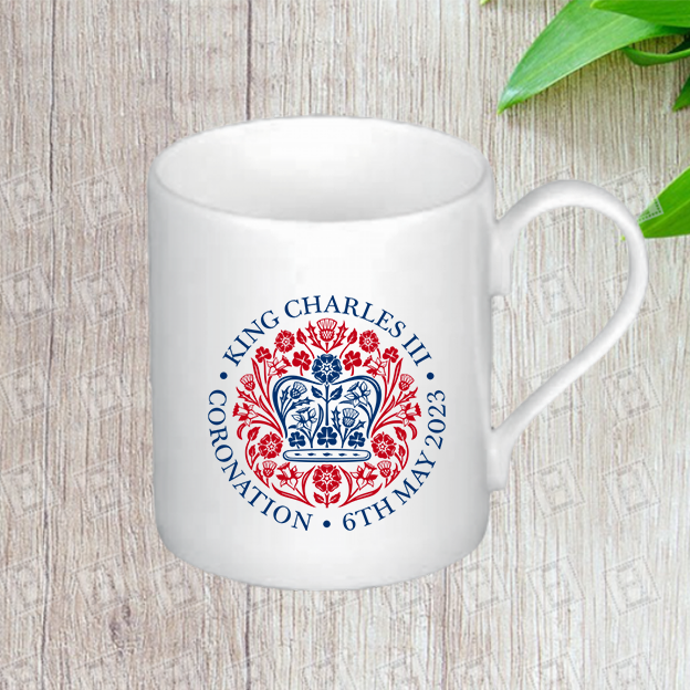 King Charles III Coronation Small China Mug