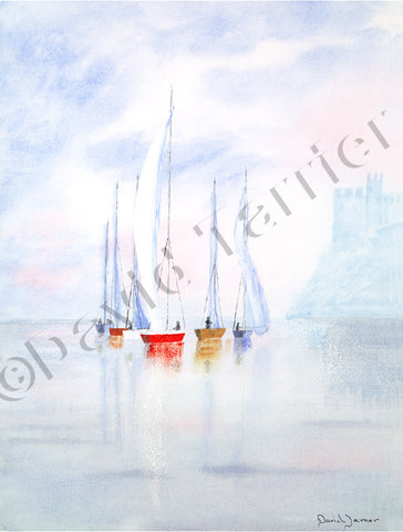 Yachts Becalmed