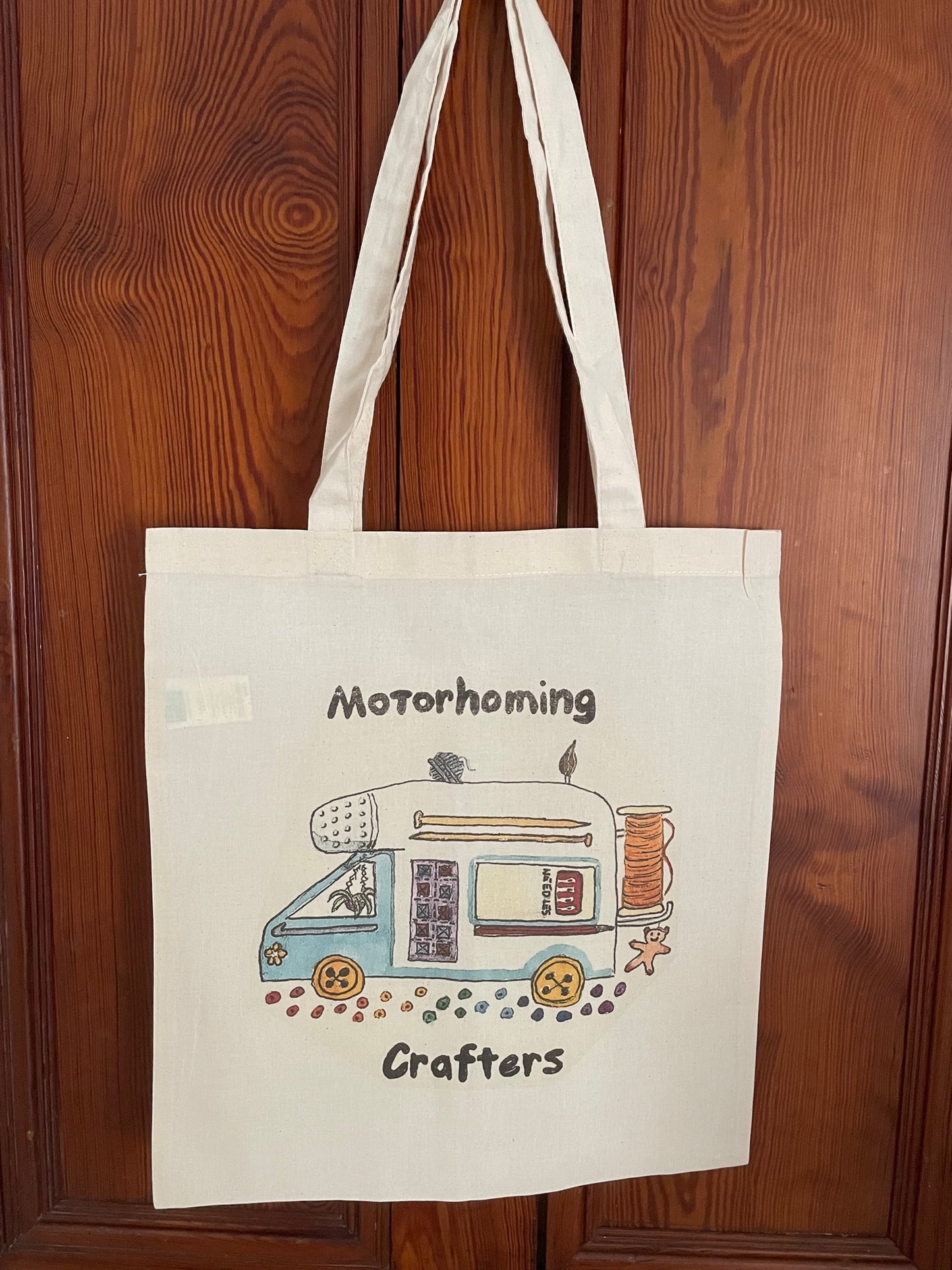 Motorhoming Crafters Tote Bag