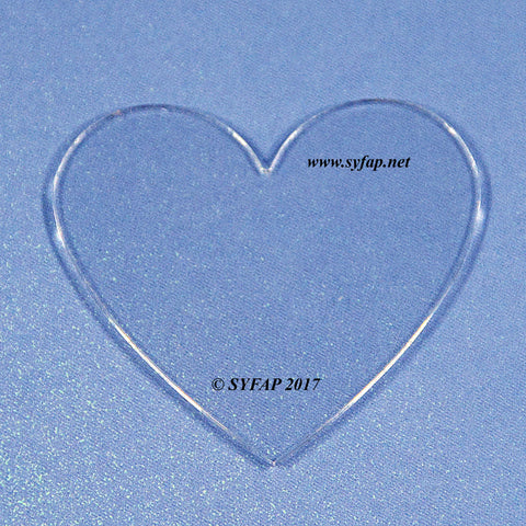 Heart - Acrylic ( 100mm )