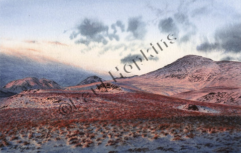 Scafell at Dusk