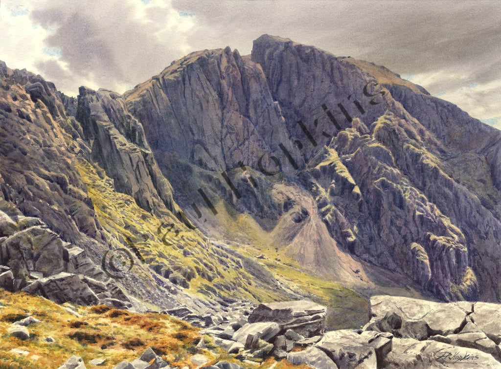 Scafell Crag from Lingmell